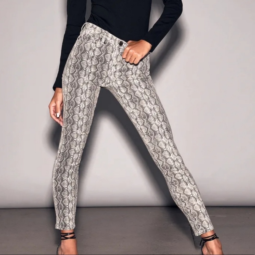 BlankNYC Snakeskin jeans